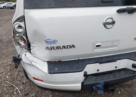 2014 Nissan Armada Platinum from USA, damaged, VIN 5N1AA0NE2EN608307